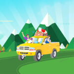 Spokojená jarní skládačka